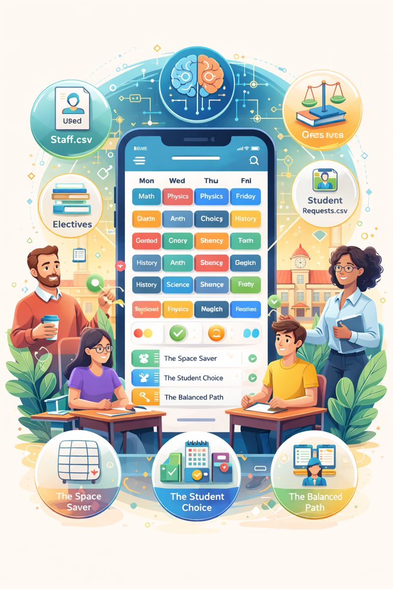 OptimaGrid AI – The 'Human-First' Master Scheduler